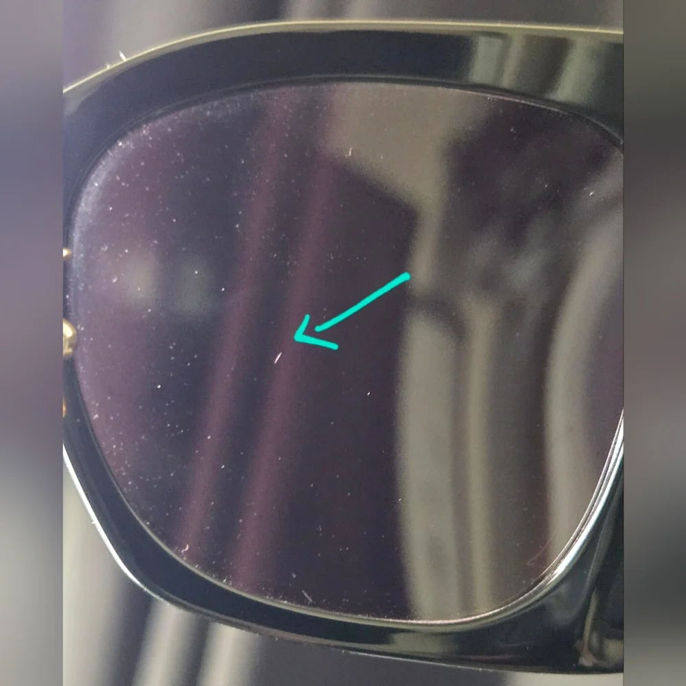 YSL AUTHENTIC Blaze Sunglasses SL M119/F Blaze 001 - Picture 12 of 13